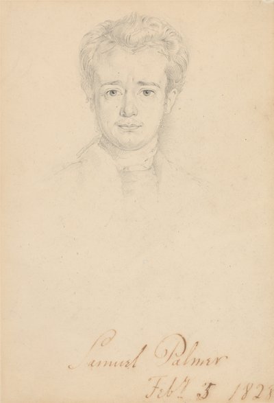 Portrait of Samuel Palmer, February 5, 1828 by George Richmond